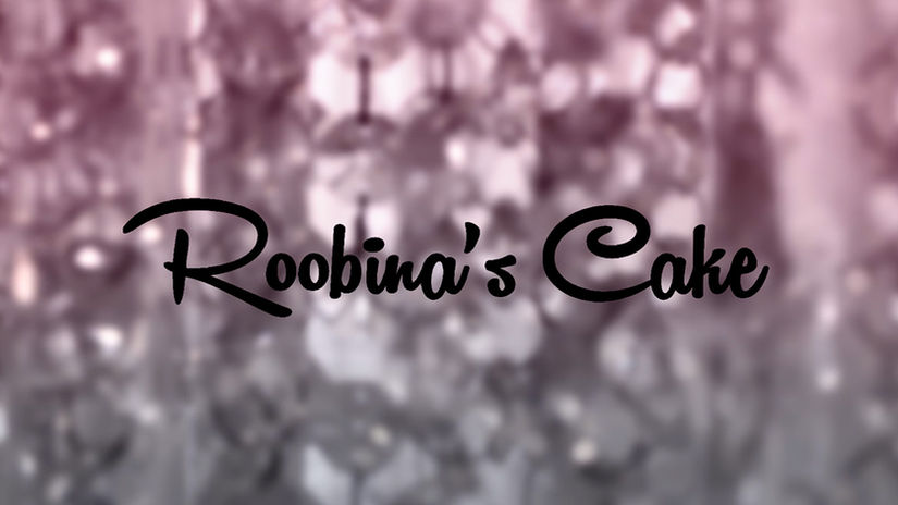Roobina's cake instagram reel